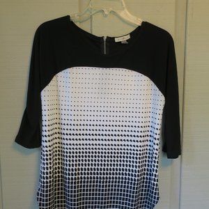 roz & ali Black/White Shirt MP